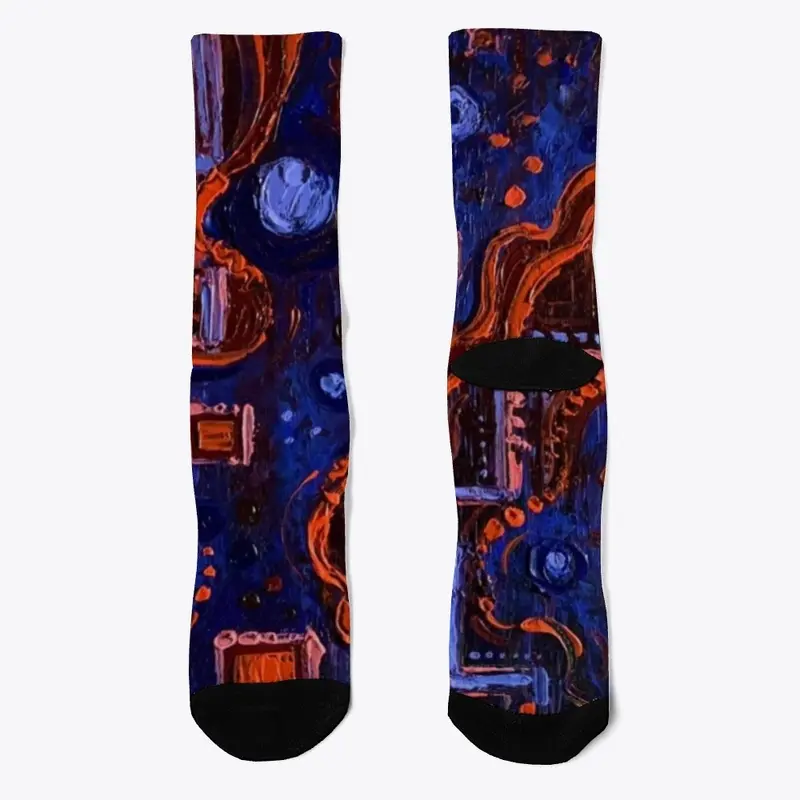 Galactic Drift Socks